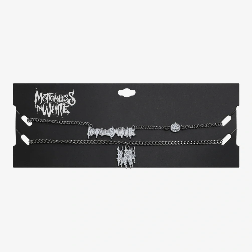 Motionless In White Blegh Necklace Set Hot Topic‎ Metal Music Metalcore